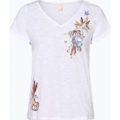 Esprit Casual - T-shirt damski, biały. Białe t-shirty damskie Esprit Casual, m, z nadrukiem, casualowe, bez kołnierzyka. Za 39,95 zł.
