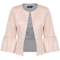 Only Kurtka Damska Eva Bond Faux Suede Jacket Falbanką Otw Cameo Rose (Rozmiar M). Czerwone kurtki damskie marki ONLY, m, bez wzorów, ze skóry, bez kaptura. W wyprzedaży za 89,00 zł.
