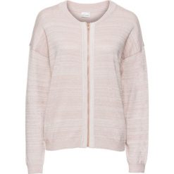 Swetry damskie: Sweter bejsbolówka bonprix beżowy