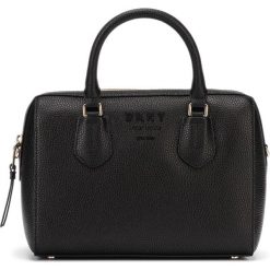 DKNY Noho Medium Torebka Czarny. Czarne torebki klasyczne damskie DKNY, w paski, ze skóry. Za 1239,95 zł.