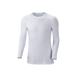 Koszulka Columbia Coolest Cool Long Sleeve M (AM6580-100). Szare koszulki męskie marki Columbia, m, bez wzorów, ze skóry, bez kołnierzyka, z długim rękawem, długie. Za 54,99 zł.