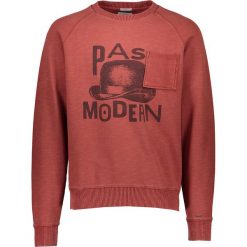 Bluza "Peck" w kolorze rdzawobrązowym. Pomarańczowe bluzy męskie Pepe Jeans Men, s, z nadrukiem, z bawełny, z okrągłym kołnierzem, bez rękawów, bez kaptura. W wyprzedaży za 109,95 zł.