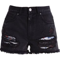 Bermudy damskie: Tigha GINA Szorty jeansowe black
