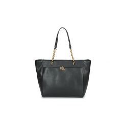 Torby shopper Lauren Ralph Lauren ELMSWOOD LANGDON TOTE MEDIUM. Czarne torby damskie na zakupy Lauren Ralph Lauren, bez wzorów, bez dodatków. Za 1539,00 zł.