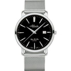 Zegarek Atlantic Męski Super De Luxe 64356.41.61 Mesh Szafir srebrny. Szare zegarki męskie Atlantic, srebrne. Za 1545,40 zł.