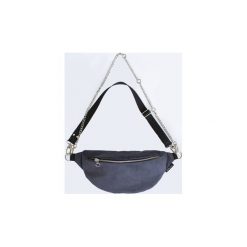 Nerka zamsz szara. Szare nerki damskie Sacky.bag, w paski, z tkaniny, duże, bez dodatków. Za 130,00 zł.