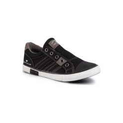 TOM TAILOR 2770903 Czarny. Czarne trampki chłopięce Tom Tailor, bez wzorów, ze skóry ekologicznej, bez zapięcia. Za 159,99 zł.