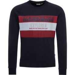 Bluza Napapijri Boves N0YIWX. Czerwone bluzy męskie Napapijri, xxl, bez wzorów, z bawełny, bez kołnierzyka, bez rękawów, bez kaptura. W wyprzedaży za 269,00 zł.