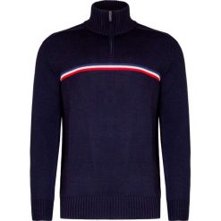Sweter ROSSIGNOL MAJOR. Niebieskie swetry męskie Rossignol, na zimę, bez wzorów, z wełny, sportowe, z golfem, bez kaptura. Za 850,00 zł.