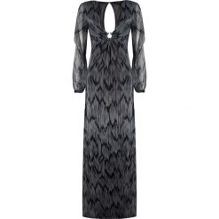 Marciano Guess Sukienka. Sukienki damskie Guess, z nadrukiem, z tkaniny, bez kołnierzyka, z długim rękawem, długie, dopasowane. Za 249,00 zł.