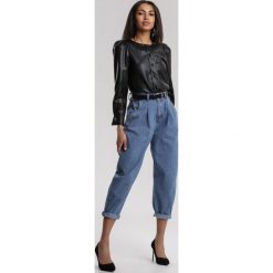 Niebieskie Jeansy Slouchy Alcithoe. Niebieskie jeansy damskie Renee. W wyprzedaży za 119,99 zł.