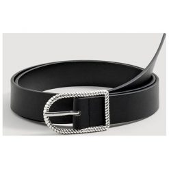 Mango - Pasek Royal. Szare paski damskie Mango, w paski, z materiału. Za 49,90 zł.
