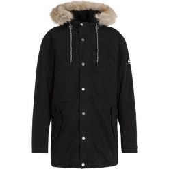 Parka Tommy Jeans Fleece DM0DM06911. Czarne kurtki męskie Tommy Jeans, xl, bez wzorów, z bawełny, bez kaptura. W wyprzedaży za 529,00 zł.