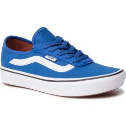 Tenisówki Vans Comfycush Zushi VN0A3WM6VJI1. Niebieskie półbuty damskie Vans, bez wzorów, bez zapięcia. W wyprzedaży za 199,00 zł.