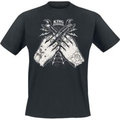 King Kerosin Hard Ride T-Shirt czarny. Czarne t-shirty męskie King Kerosin, xl. Za 99,90 zł.
