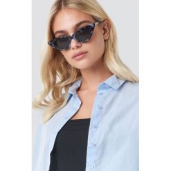 NA-KD Accessories Okulary przeciwsłoneczne Pointy Cat Eye - Grey,Blue. Szare okulary przeciwsłoneczne damskie marki NA-KD Accessories. Za 60,95 zł.