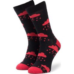 Skarpety Wysokie Unisex FREAKERS - LMPIO-BLK Czarny Kolorowy. Czarne skarpetki damskie Freakers, bez wzorów, z elastanu. Za 19,99 zł.