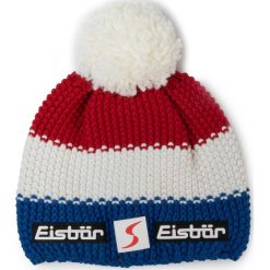 Czapka EISBÄR - Star Pompon MU SP 403346 Fra. Białe czapki męskie Eisbär, z wełny, retro. W wyprzedaży za 169,00 zł.