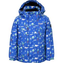 Kurtki chłopięce przeciwdeszczowe: BEJO Kurtka Dziecięca STUTTON Snorkel Blue/Billiard r. 128