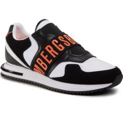 Sneakersy BIKKEMBERGS - Haled B4BKM0053 Black/White/Orange. Czarne sneakersy męskie Bikkembergs, bez zapięcia. W wyprzedaży za 589,00 zł.