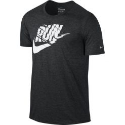 Nike Koszulka Run P Orgametric Swoosh Tee szara r. M (739529 032). Szare t-shirty męskie Nike, m. Za 79,00 zł.