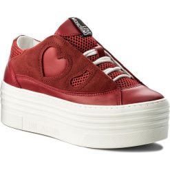 Sneakersy damskie: Sneakersy LOVE MOSCHINO – JA15356G05JG250A Rosso