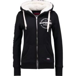 Bluzy damskie: Superdry Bluza rozpinana black