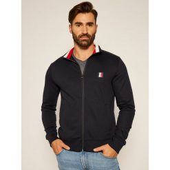 Bluza TOMMY HILFIGER Global Stripe Zip Through MW0MW14206. Niebieskie bluzy męskie TOMMY HILFIGER, xl, bez wzorów, bez kołnierzyka, bez rękawów, bez kaptura. Za 539,00 zł.