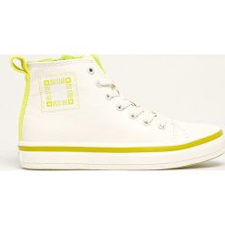 Big Star - Trampki. Białe trampki i tenisówki damskie BIG STAR, bez wzorów, z gumy, na sznurówki. Za 169,90 zł.