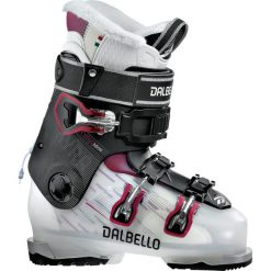 Buty narciarskie DALBELLO KYRA MX 80 LS. Niebieskie buty sportowe damskie Dalbello, w geometryczne wzory, z wełny, sportowe, narciarskie. W wyprzedaży za 700,00 zł.