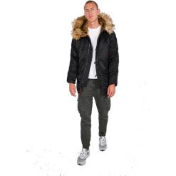 Kurtka zimowa Alpha Industries N3B VF 59 103141-03. Czarne kurtki męskie Alpha Industries, na zimę, l, bez wzorów, bez kaptura. Za 775,99 zł.