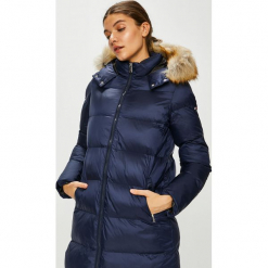 Tommy Jeans - Kurtka. Niebieskie kurtki damskie marki Tommy Jeans, s, z poliesteru. W wyprzedaży za 949,90 zł.