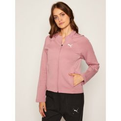 Bluza Puma Evostripe Full-Zip Hoodie 583532. Różowe bluzy damskie Puma, xs, bez wzorów, bez rękawów, bez kaptura. Za 329,99 zł.