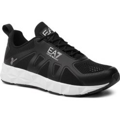 Sneakersy EA7 EMPORIO ARMANI - X8X034 XK061 A120 Black/White. Czarne sneakersy męskie EA7 Emporio Armani, bez zapięcia. W wyprzedaży za 509,00 zł.