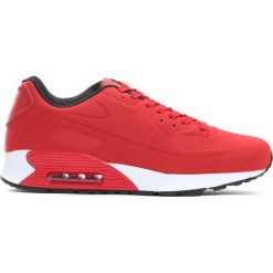 Czerwone Buty Sportowe Down To Earth. Czerwone halówki męskie Born2be, z materiału, na sznurówki. Za 99,99 zł.