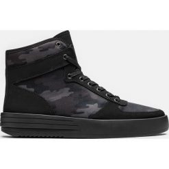 Czarne sneakery męskie. Czarne sneakersy męskie Kazar, bez zapięcia. Za 469,00 zł.