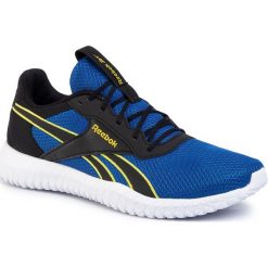 Buty Reebok - Flexagon Energy Tr FU6608 Black/Humblu/Heryel. Niebieskie buty sportowe męskie Reebok, ze skóry ekologicznej, bez zapięcia, na fitness i siłownię. Za 179,00 zł.