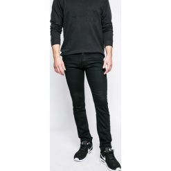 Trussardi - Jeansy. Czarne jeansy męskie marki Trussardi, bez wzorów. W wyprzedaży za 699,90 zł.