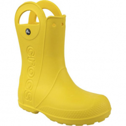 Buty dziecięce Handle Rain Boot żółte r. 32-33 (12803). Żółte buciki niemowlęce Crocs. Za 108,26 zł.