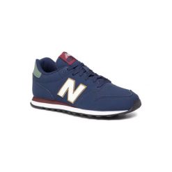 NEW BALANCE GM500WBP. Niebieskie buty sportowe męskie New Balance, ze skóry ekologicznej, bez zapięcia. Za 249,99 zł.