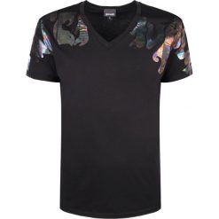 Just Cavalli T-shirt. T-shirty męskie Roberto Cavalli, bez wzorów, z bawełny, bez kołnierzyka. Za 289,00 zł.