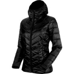 Mammut Kurtka damska Rime In Hooded Jacket Women Black XS. Czarne kurtki sportowe damskie Mammut, xs, bez wzorów, z syntetyku, bez kaptura, outdoorowe. W wyprzedaży za 379,00 zł.