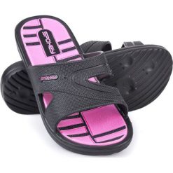 Chodaki damskie: Spokey Klapki damskie Intro czarno-różowe r. 39 (921836)