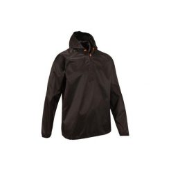 Kurtka turystyczna NH100 WTP Raincut męska. Czarne kurtki męskie QUECHUA, xl, bez wzorów, z poliesteru, bez kaptura. Za 34,99 zł.