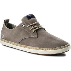 Espadryle męskie: Espadryle PEPE JEANS – Maui Laces Suede PMS10225 Grey 945