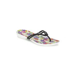 Japonki Crocs CROCS ISABELLA FLIP W. Szare klapki damskie Crocs, bez wzorów, bez obcasa. Za 103,20 zł.