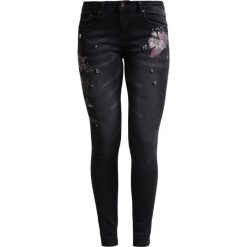 Jeansy damskie: Cartoon Jeans Skinny Fit black denim