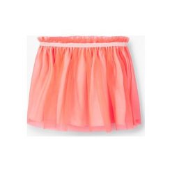 Mango Kids - Spódnica dziecięca Fruits 74-98 cm. Pomarańczowe spódniczki dziewczęce marki Mango Kids, z poliesteru, mini, rozkloszowane. W wyprzedaży za 49,90 zł.