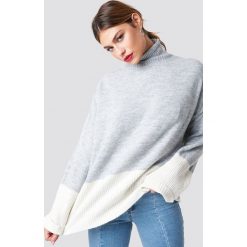 Golfy damskie: Trendyol Sweter z golfem - Grey