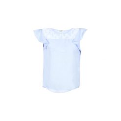 Bluzki Molly Bracken MARTEZ. Niebieskie bluzki damskie Molly Bracken, xs, bez wzorów, bez kołnierzyka, bez rękawów. Za 79,50 zł.